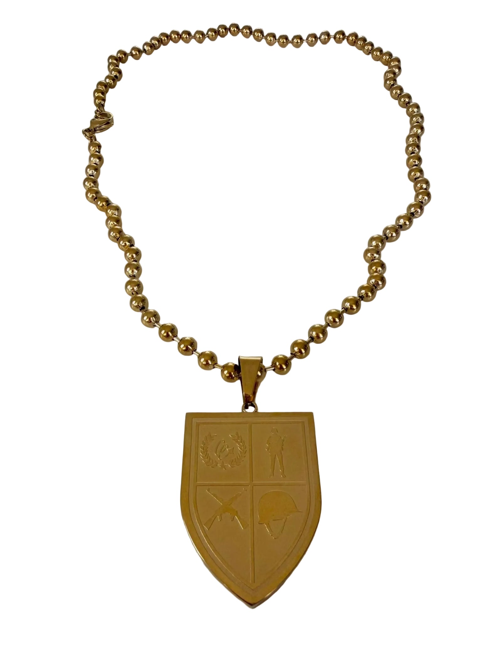 Gold Shield Chain