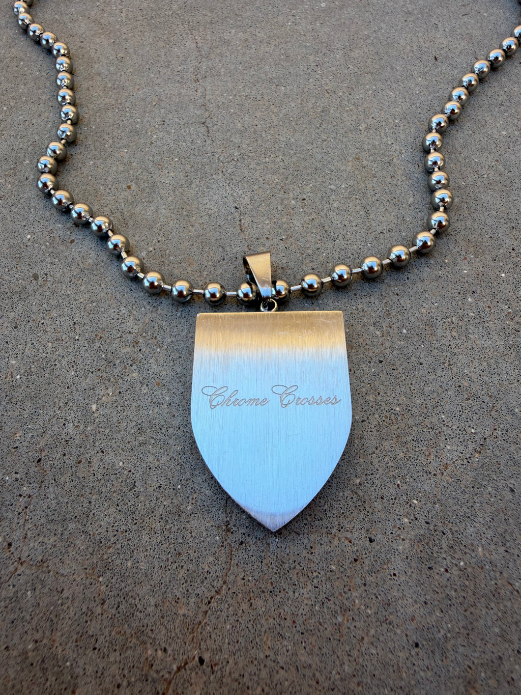 Silver Shield Chain