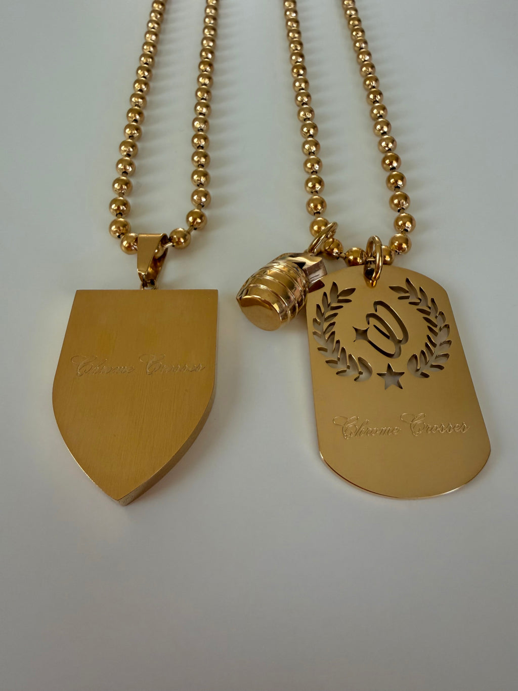Gold Shield Chain