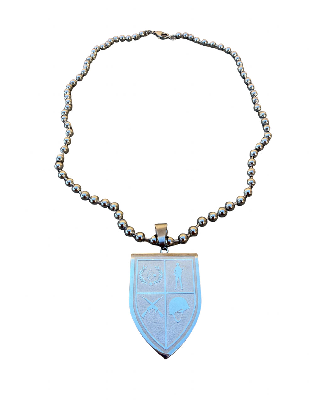 Silver Shield Chain