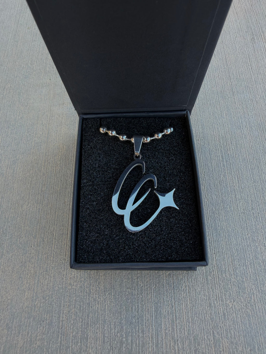 Silver Cc Chain