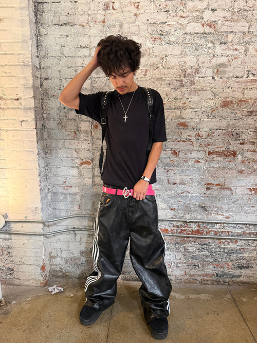 Cc Pink Croc Belt