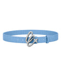 Blue Croc Belt