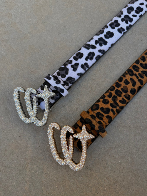 Cc Leopard Belts
