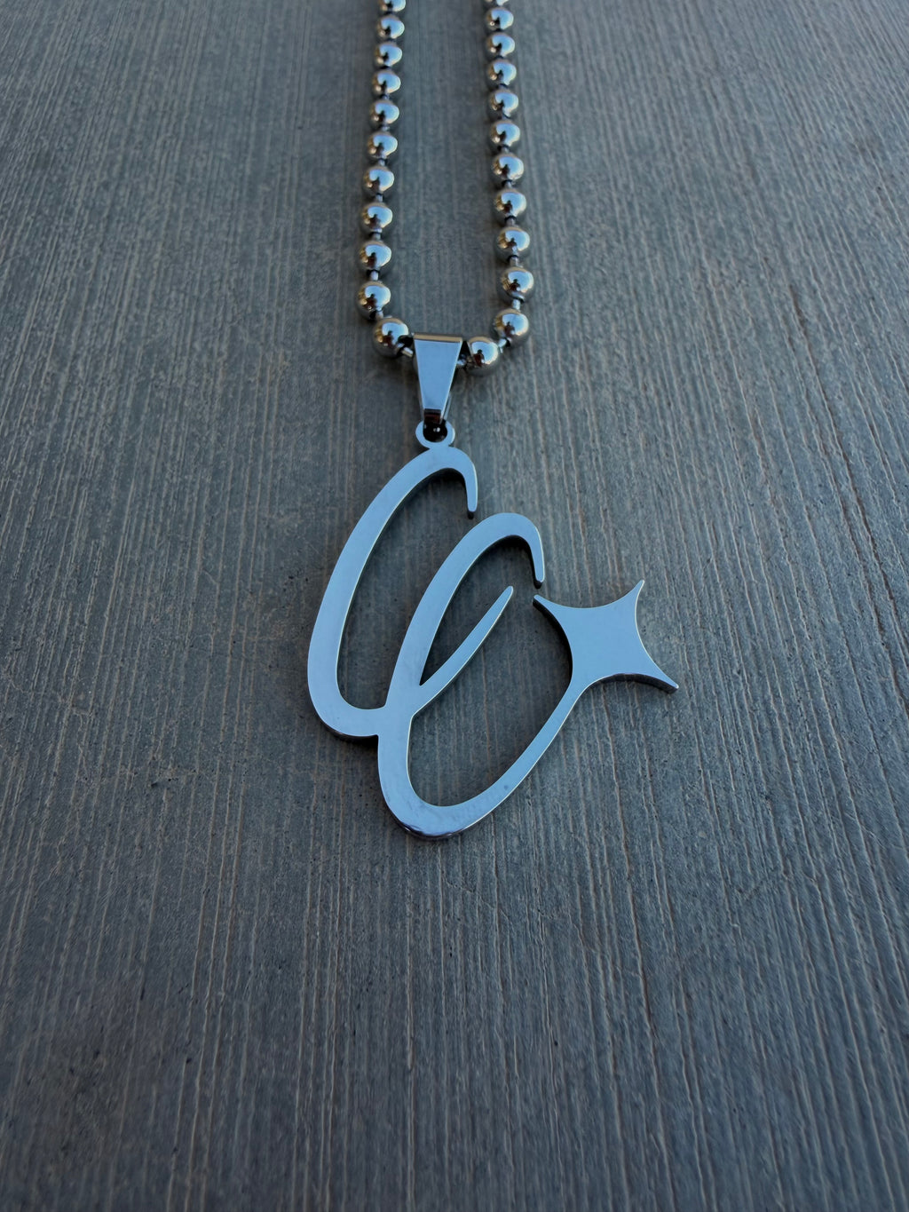 Silver Cc Chain