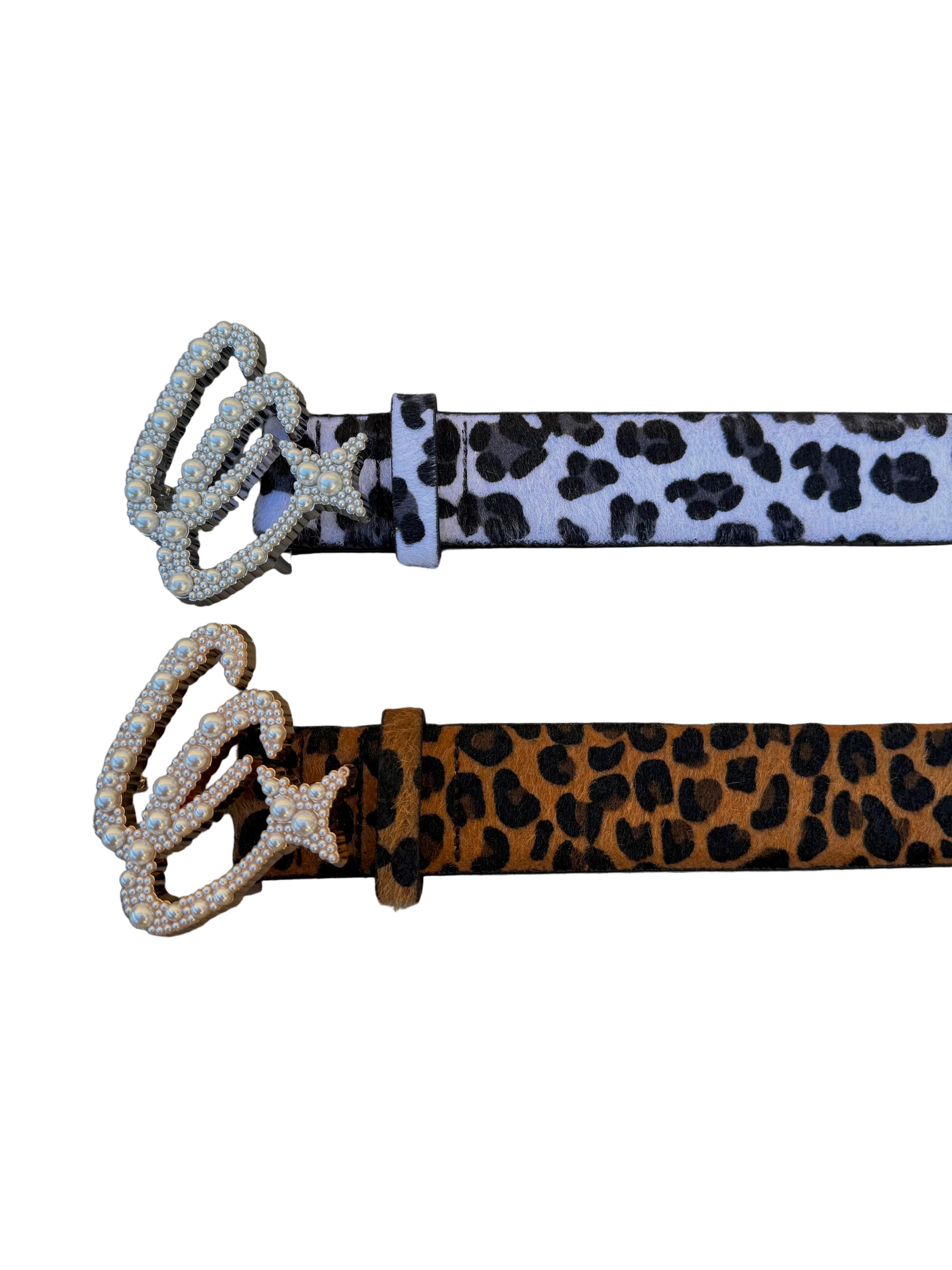 Cc Leopard Belts
